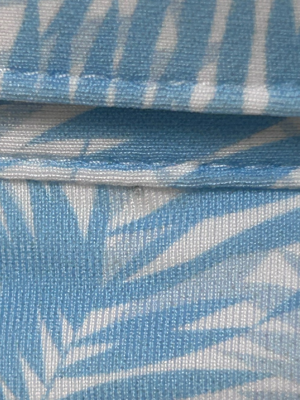 Robert Graham Performance Polo Palm Print Blue - Picture 5 of 8